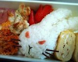 キャラ弁♡おのれ狸弁当©鬼灯の冷徹作り方4写真
