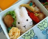 キャラ弁♡おのれ狸弁当©鬼灯の冷徹作り方14写真
