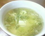 お豆腐のしょうが風味おすまし作り方13写真