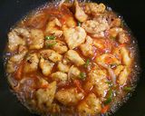 鶏むね肉で☆エビチリ風味♪作り方6写真