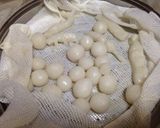 男の子供と簡単おだんご作り方6写真