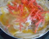 豚小間切れ肉と紅ショウガ入り豚玉丼作り方9写真