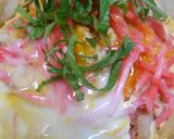 豚小間切れ肉と紅ショウガ入り豚玉丼作り方13写真