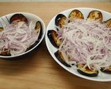 フライパンで焼き茄子のツナマヨおろし添え作り方5写真
