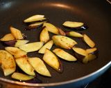 ボリュームあり*麻婆茄子風トースト*作り方3写真