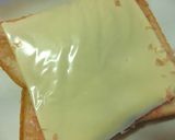 大きめピーマン&チーズの和トースト作り方3写真