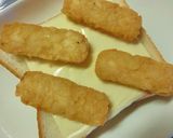 リメイク⋆ベーコンポテトトースト作り方3写真