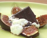 イチジクのグリル、チョコミント♪作り方4写真
