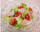 *レタスとトマトとハムの簡単サラダ*作り方6写真