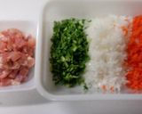 ★食感にこだわりのオムライス★作り方1写真
