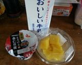 激旨!杏仁豆腐とパイナップルのスムージー作り方1写真
