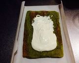 絶品☆抹茶クリームチーズロールケーキ作り方9写真