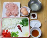 簡単♪ガパオライス★鶏肉のバジル炒めご飯作り方1写真