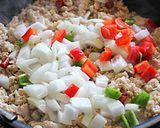 簡単♪ガパオライス★鶏肉のバジル炒めご飯作り方6写真