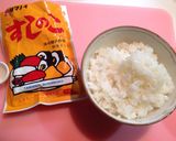 キャラ弁♡いなり寿司でシェリーメイ♡作り方1写真