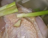 食欲の出る鶏のむね肉とザーサイのお茶漬け作り方1写真