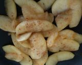 パイ生地いらず！食パンでアップルパイ風！作り方4写真
