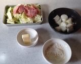 長芋とキャベツグラタン作り方1写真