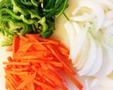 節約！鶏胸肉の野菜あんかけ作り方2写真
