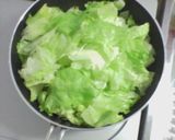 簡単しゃきしゃき♬レタスパスタ作り方1写真