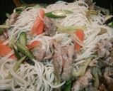 夏のスタミナ肉野菜たっぷりひやむぎ！作り方4写真