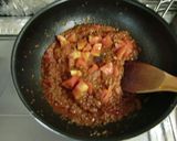 ★簡単！手作りの＊ミートソースパスタ＊♪作り方3写真