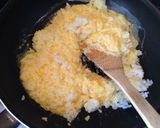 簡単 卵がけ炒め御飯作り方1写真