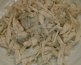 食欲の出る鶏のむね肉とザーサイのお茶漬け作り方4写真
