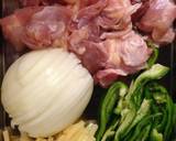 鶏もも肉炒め 五香粉風味＊青梗菜の花飾り作り方1写真