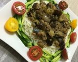 夏野菜の味噌炒めそうめん☆作り方5写真