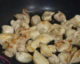 香ばしい！しめじ&チキンのバター香味炒め作り方1写真