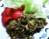 きのこのドライカレーでレタス包み!作り方4写真