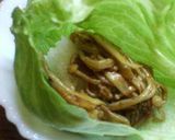 きのこのドライカレーでレタス包み!作り方5写真