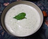 和ぁ～♪青シソ&豆乳の冷たいスープ作り方9写真