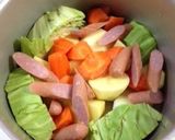 圧力鍋でゴロx2野菜の簡単ミネストローネ作り方2写真