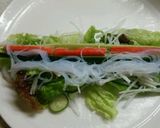 野菜たっぷり！かにかまで生春巻き♪作り方3写真