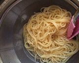 ひんやり簡単！バジルの冷製パスタ☆作り方4写真