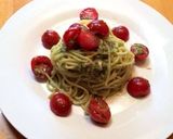 ひんやり簡単！バジルの冷製パスタ☆作り方7写真