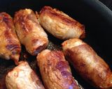 材料３つ！ちくわ肉巻き豚キムチ作り方4写真