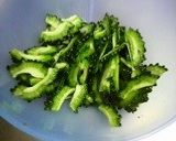 ゴーヤとスパムのチャンプル作り方1写真