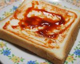 とろとろチーズオムレツトースト作り方1写真