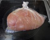 炊飯器で楽々 鶏ハム作り方2写真