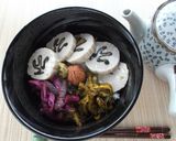 夜食＆小腹の空いた時☆かまぼこのお茶漬け作り方2写真