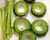❤︎夏野菜no中華風揚げ浸し❤︎作り方1写真
