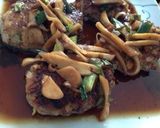 豆腐ハンバーグの和風甘辛ソース添え作り方9写真