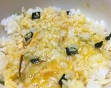 松茸風お吸い物で卵かけご飯！作り方3写真