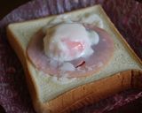 食パンでクロックムッシュ風作り方2写真