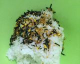 簡単！さっぱり❀﻿梅のりたまおにぎり作り方1写真