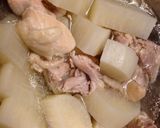 大根と鶏肉 ゆで卵の甘酢煮☆作り方3写真