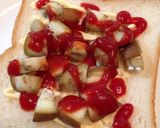 ごろごろ茄子のピザ風トースト作り方3写真